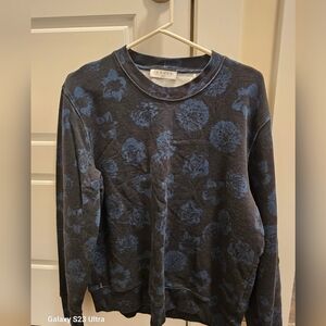 Sandro Paris Sweatshirt Pullover Floral S XL
